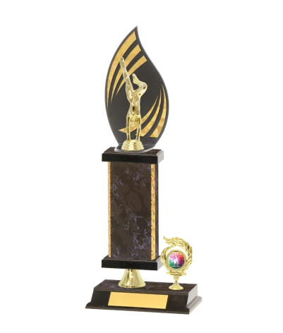 Flame Trophy Gold Edge