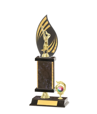 Flame Trophy Gold Edge