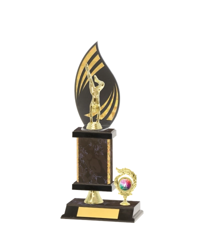 Flame Trophy Gold Edge