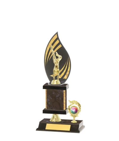 Flame Trophy Gold Edge
