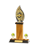 Flame Trophy Gold Edge