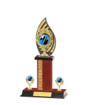 Flame Trophy Wave Pattern