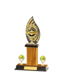 Flame Trophy Gold Edge