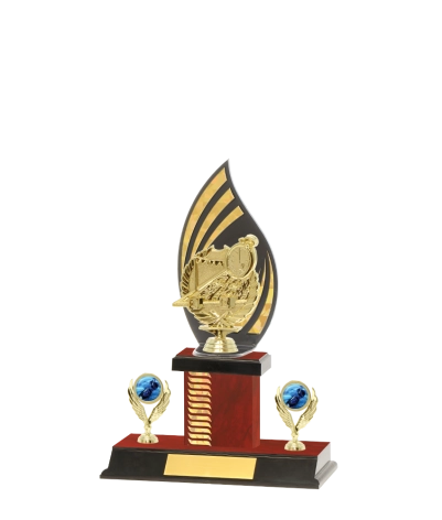 Flame Trophy Wave Pattern