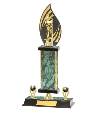 Flame Trophy Gold Edge