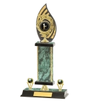 Flame Trophy Gold Edge