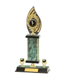 Flame Trophy Gold Edge