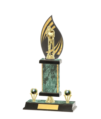 Flame Trophy Gold Edge