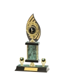 Flame Trophy Gold Edge
