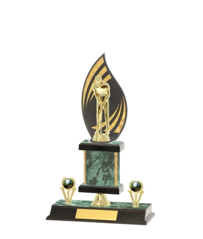 Flame Trophy Gold Edge