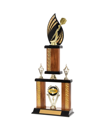 Tiered Wave Pattern Trophy