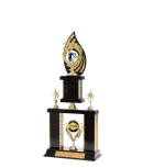 Tiered Gold Edge Trophy