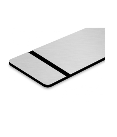 TroLase Digital Print Matte BR Alum/Black 1.6mm