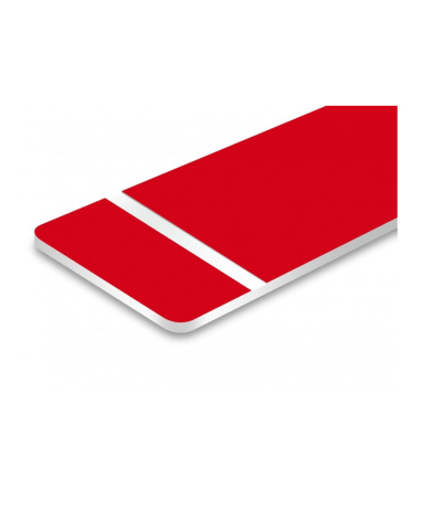 TroLase Digital Print Matte Red/White 1.6mm