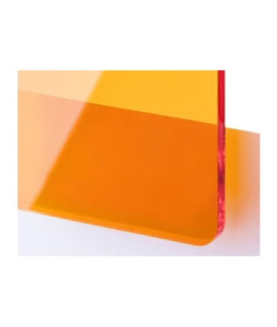 TroGlass Colour Gloss Orange Transparent 3mm