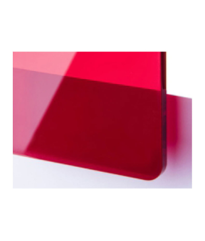 TroGlass Colour Gloss Red Transparent 3mm