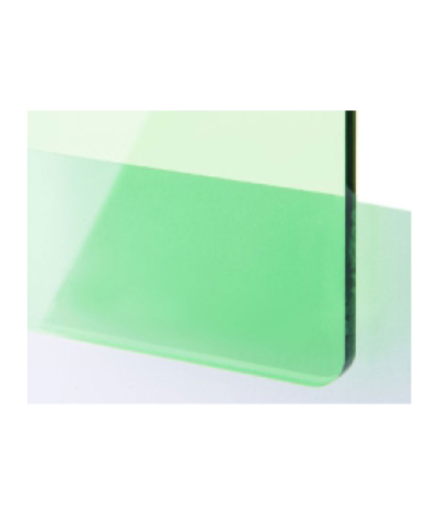 TroGlass Colour Gloss Green Transparent 3mm