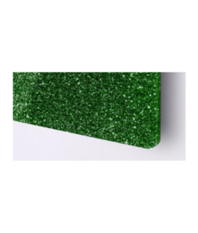 TroGlitter Green 3mm
