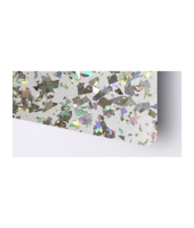 TroGlitter Chunky Silver 3mm