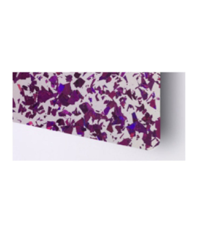 TroGlitter Chunky Purple 3mm