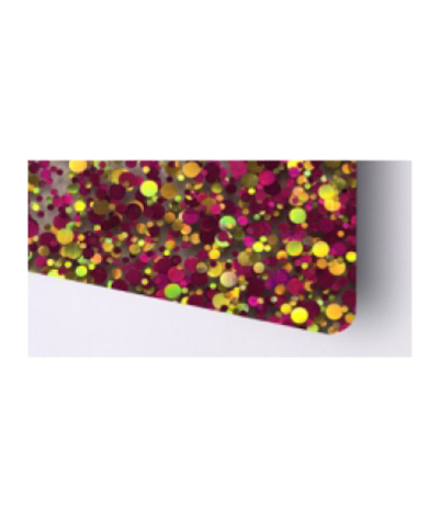 TroGlitter Chunky Red Dot 3mm