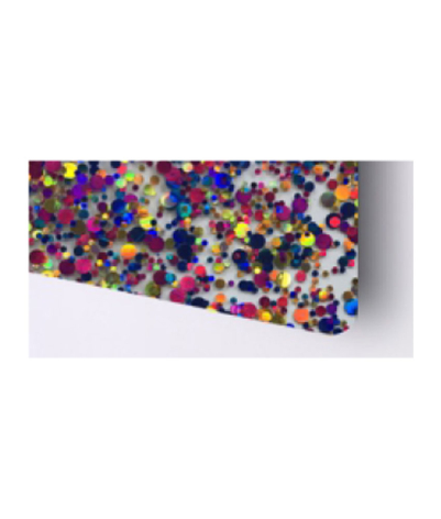 TroGlitter Chunky Purple Dot 3mm