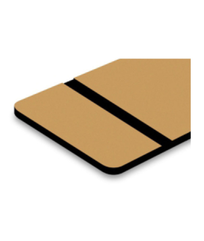 TroLase Metallic SM Gold/Black 1.6mm
