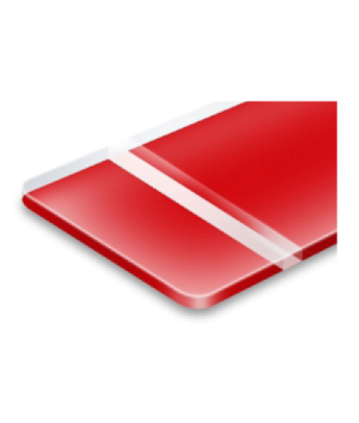 TroLase Reverse Matte/Red 1.6mm