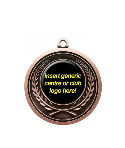 Insert Wreath - Bronze Relief Medal