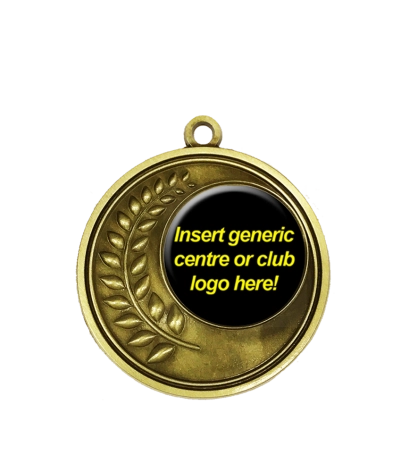 Insert Fern - Gold Relief Medal