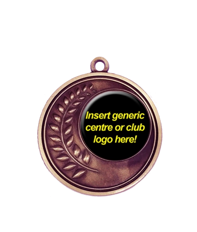 Insert Fern - Bronze Relief  Medal