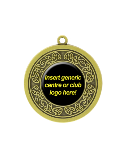 Insert Koru - Gold Relief Medal