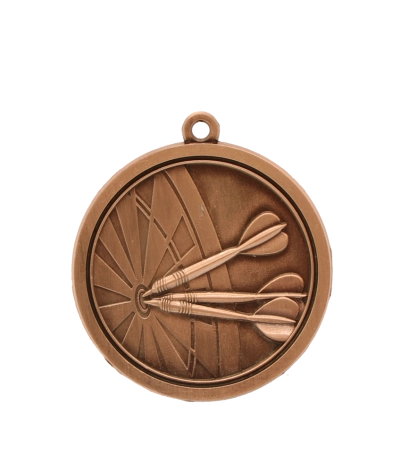 Darts - Bronze Relief Medal