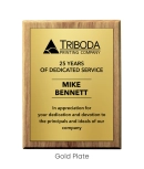 Solid Wood Plaque