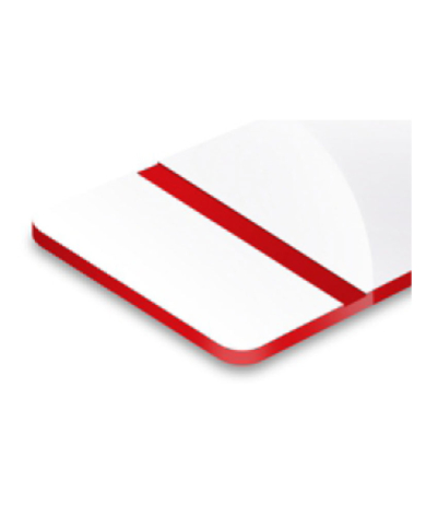 TroPly HiGloss White/Red 1.6mm