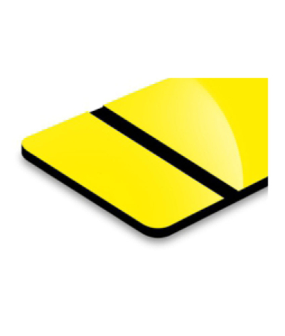TroPly HiGloss Yellow/Black 1.6mm