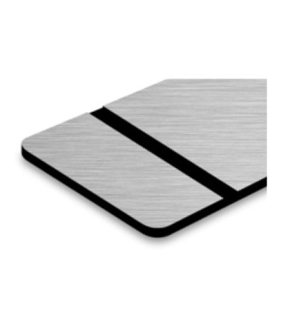 TroPly Metallic Plus Alum/Black 1.6mm