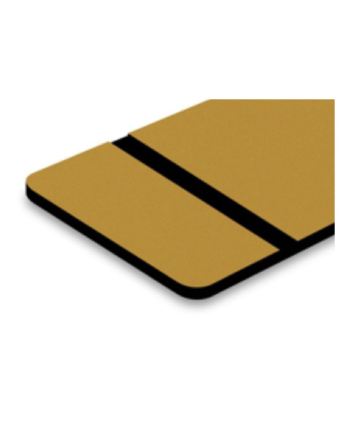 TroPly Metallic SM Gold/Black 1.6mm
