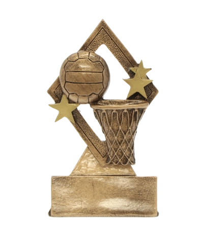 Resin Diamond Netball & Hoop