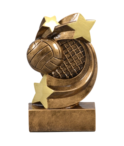 Resin Star Swirl Volleyball