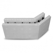 6" 45&ordm; Corner Block - 12/bundle