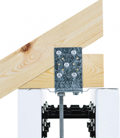 Burmon Hurricane Bracket with J Bolt