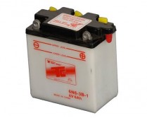 6N6-3B-1   Batterie de d&eacute;marrage pour sport motoris&eacute;s 6V 6Ah