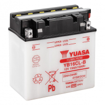 YB16CL-B   Motorsports Battery (Flooded) 12V 19Ah 240CCA