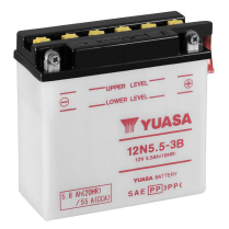 12N5.5-3B   Motorsports Battery (Flooded) 12V 5.8Ah 55CCA
