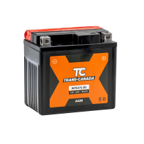 WPXZ7S-BS   Motorsports Battery AGM 12V 6Ah 85CCA (Acid Bottle Supplied)