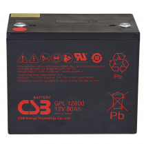 GPL12800   Batterie AGM Gr 24 12V 75Ah