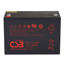 XTV121000   AGM Battery Gr 27 12V 100Ah