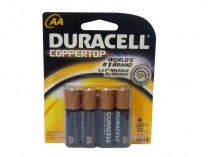 MN1500B4   BATT ALKALINE AA DURACELL COPPERTOP C/4