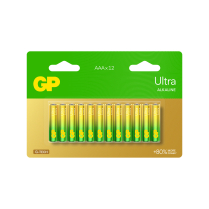 GP24AUETA21-2GDBC12   AAA Alkaline Battery GP Ultra (Pkg of 12)